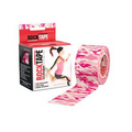 RockTape Kinesiology Tape 2" x 16.5" Pink Camo